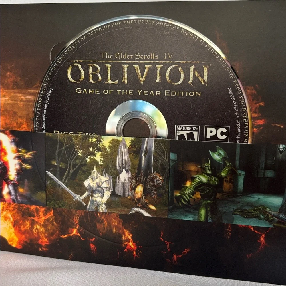THE ELDER SCROLLS ANTHROLOGY COLLECTOR’S COMPLETE SET FOR PC - PRE-OWNED